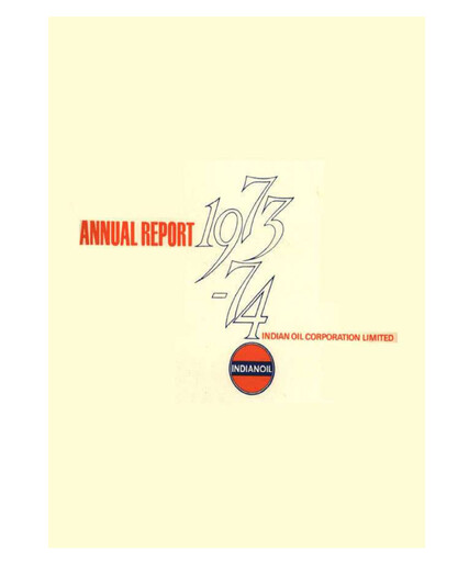Vorschaubild Indian Oil Jahresbericht 1973-1974