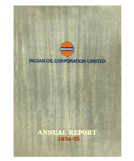 Vorschaubild Indian Oil Jahresbericht 1974-1975