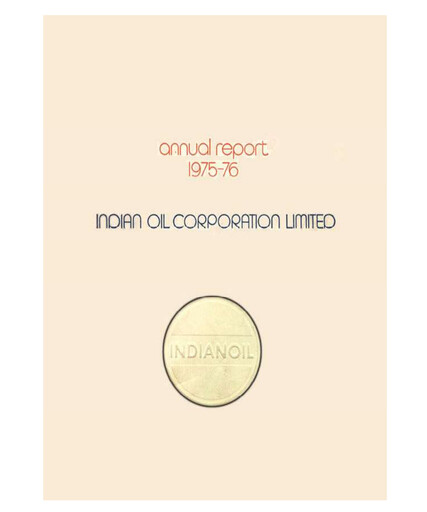 Vorschaubild Indian Oil Jahresbericht 1975-1976