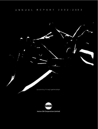 Vorschaubild Indian Oil Jahresbericht 2002-2003