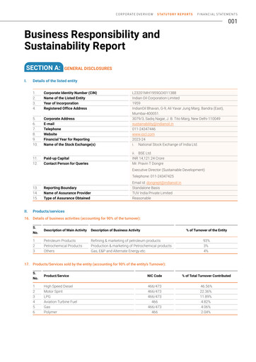Vorschaubild Indian Oil ESG-Bericht 2023-2024