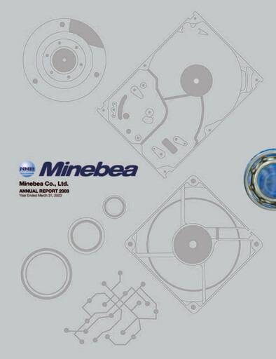 Thumbnail MinebeaMitsumi
 Annual Report 2003