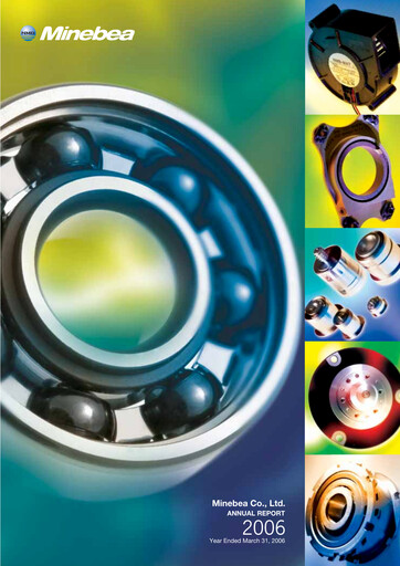 Thumbnail MinebeaMitsumi
 Annual Report 2006