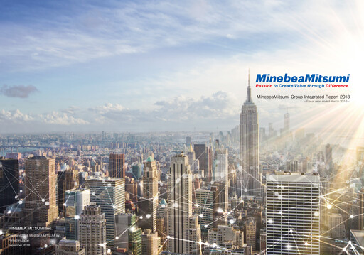 Thumbnail MinebeaMitsumi
 Annual Report 2018