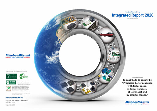 Thumbnail MinebeaMitsumi
 Annual Report 2020