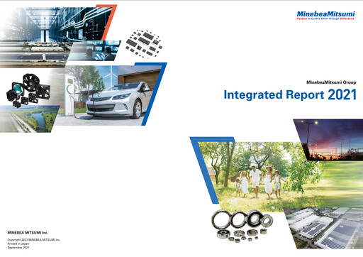 Thumbnail MinebeaMitsumi
 Annual Report 2021