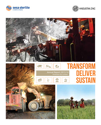 Thumbnail Hindustan Zinc
 Annual Report 2013-2014