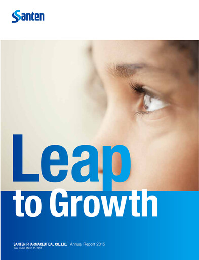 Thumbnail Santen Pharmaceutical
 Annual Report fy2015