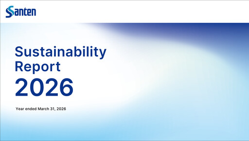 Miniature Santen Pharmaceutical
 Rapport de durabilité 2026