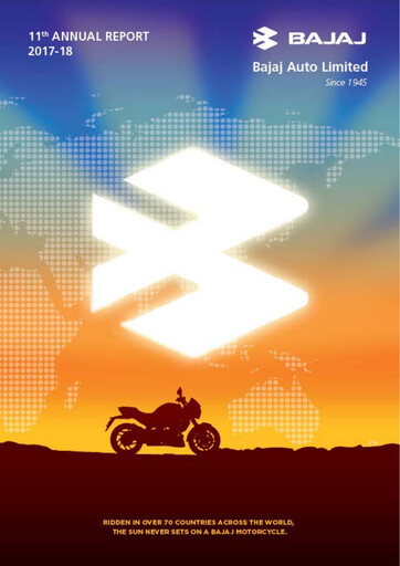 Thumbnail Bajaj Auto Annual Report 2017-2018