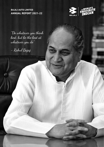Thumbnail Bajaj Auto Annual Report 2021-2022