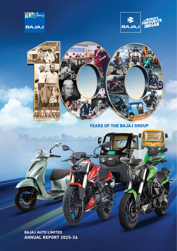 Thumbnail Bajaj Auto Annual Report 2025-2026