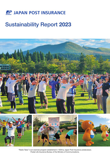 Thumbnail Japan Post Insurance
 Sustainability Report 2023