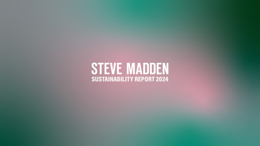 Vorschaubild Steve Madden
 Nachhaltigkeitsbericht 2024