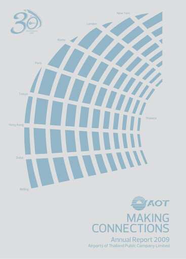 Thumbnail Airports of Thailand Annual Report 2009