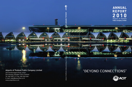 Thumbnail Airports of Thailand Annual Report 2010