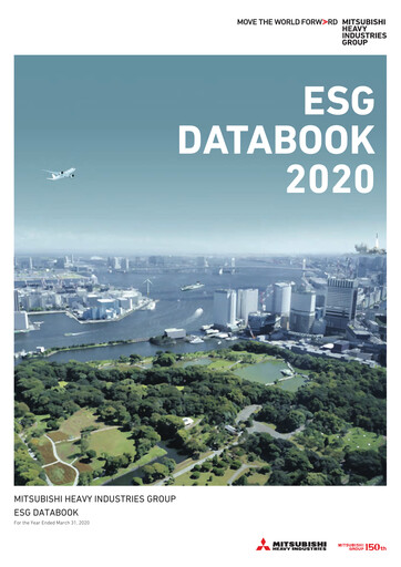Thumbnail Mitsubishi Heavy Industries ESG Report 2020