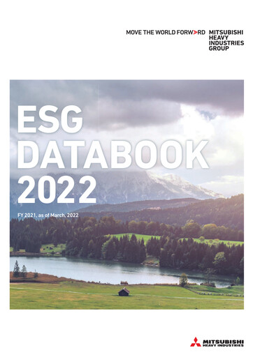 Thumbnail Mitsubishi Heavy Industries ESG Report 2022