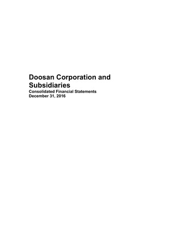 Thumbnail Doosan Financial Statement 2016