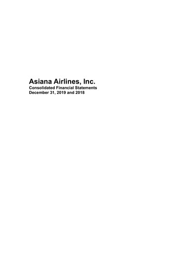 Thumbnail Asiana Airlines
 Financial Statement 2018-2019