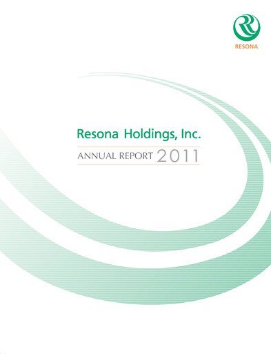 Thumbnail Resona Holdings
 Annual Report 2011