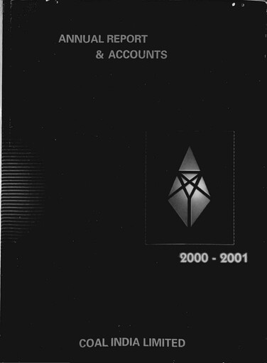 Thumbnail Coal India Annual Report 2000-2001