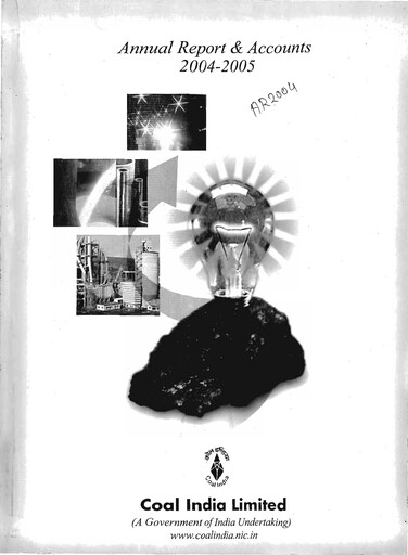 Thumbnail Coal India Annual Report 2004-2005
