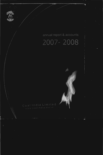 Thumbnail Coal India Annual Report 2007-2008
