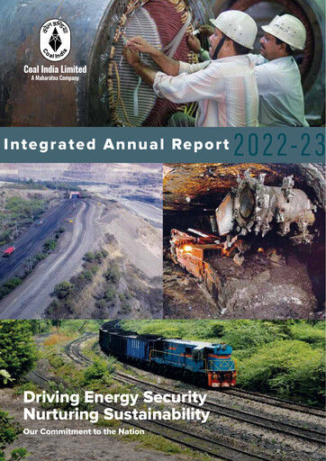 Thumbnail Coal India Annual Report 2022-2023