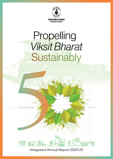 Thumbnail Coal India Annual Report 2024-2025