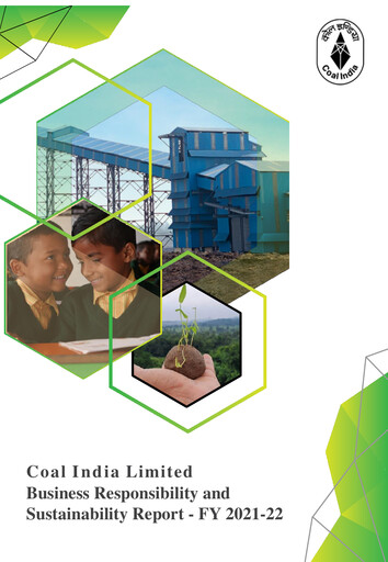 Miniature Coal India Rapport de durabilité 2021-2022