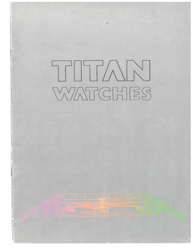 Thumbnail Titan Company Annual Report 1988-1989