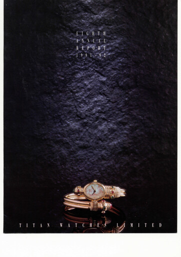 Thumbnail Titan Company Annual Report 1991-1992