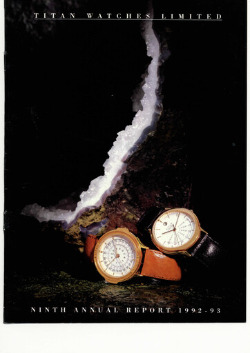 Thumbnail Titan Company Annual Report 1992-1993