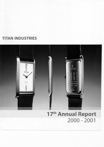 Thumbnail Titan Company Annual Report 2000-2001