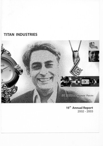 Thumbnail Titan Company Annual Report 2002-2003