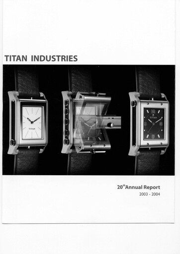 Thumbnail Titan Company Annual Report 2003-2004