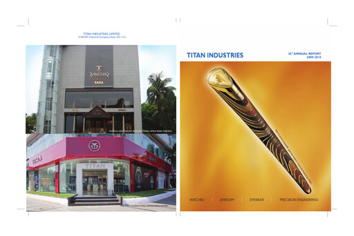 Thumbnail Titan Company Annual Report 2009-2010