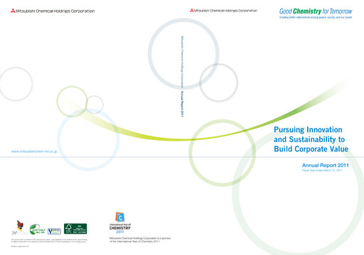 Vorschaubild Mitsubishi Chemical Holdings
 Jahresbericht 2011