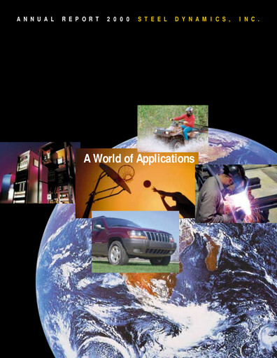 Vorschaubild Steel Dynamics
 Jahresbericht 2000
