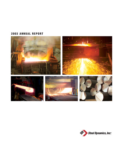 Vorschaubild Steel Dynamics
 Jahresbericht 2003