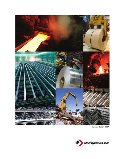 Vorschaubild Steel Dynamics
 Jahresbericht 2007