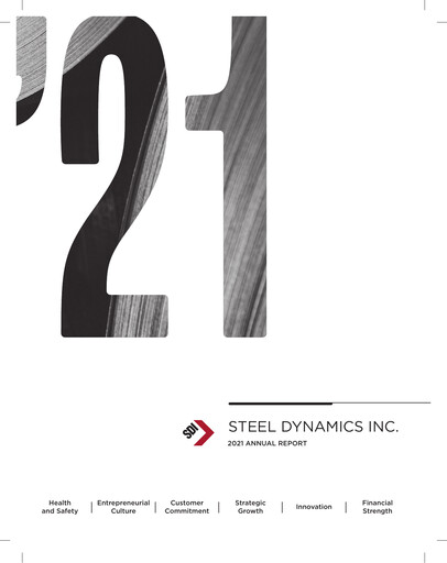 Vorschaubild Steel Dynamics
 Jahresbericht 2021