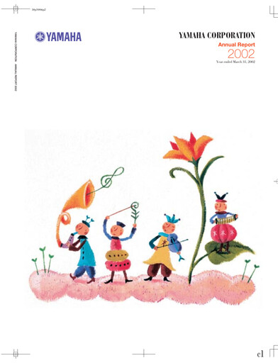 Thumbnail Yamaha Annual Report 2002