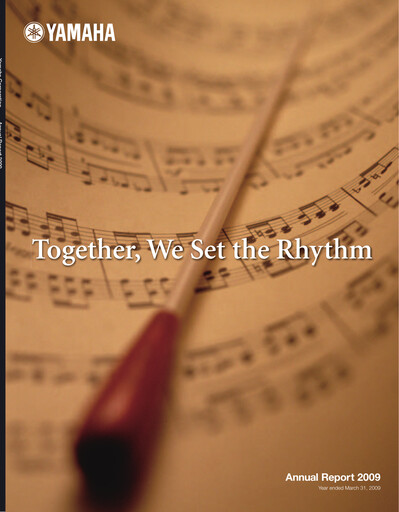 Thumbnail Yamaha Annual Report 2009