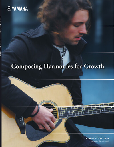 Thumbnail Yamaha Annual Report 2010