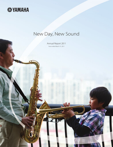 Thumbnail Yamaha Annual Report 2011
