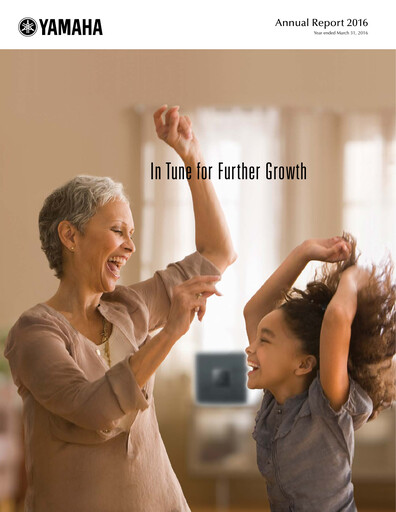 Thumbnail Yamaha Annual Report 2016