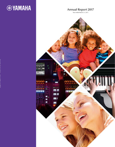 Thumbnail Yamaha Annual Report 2017