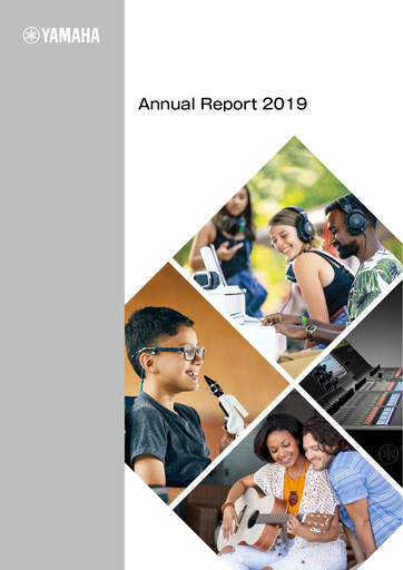Thumbnail Yamaha Annual Report 2019